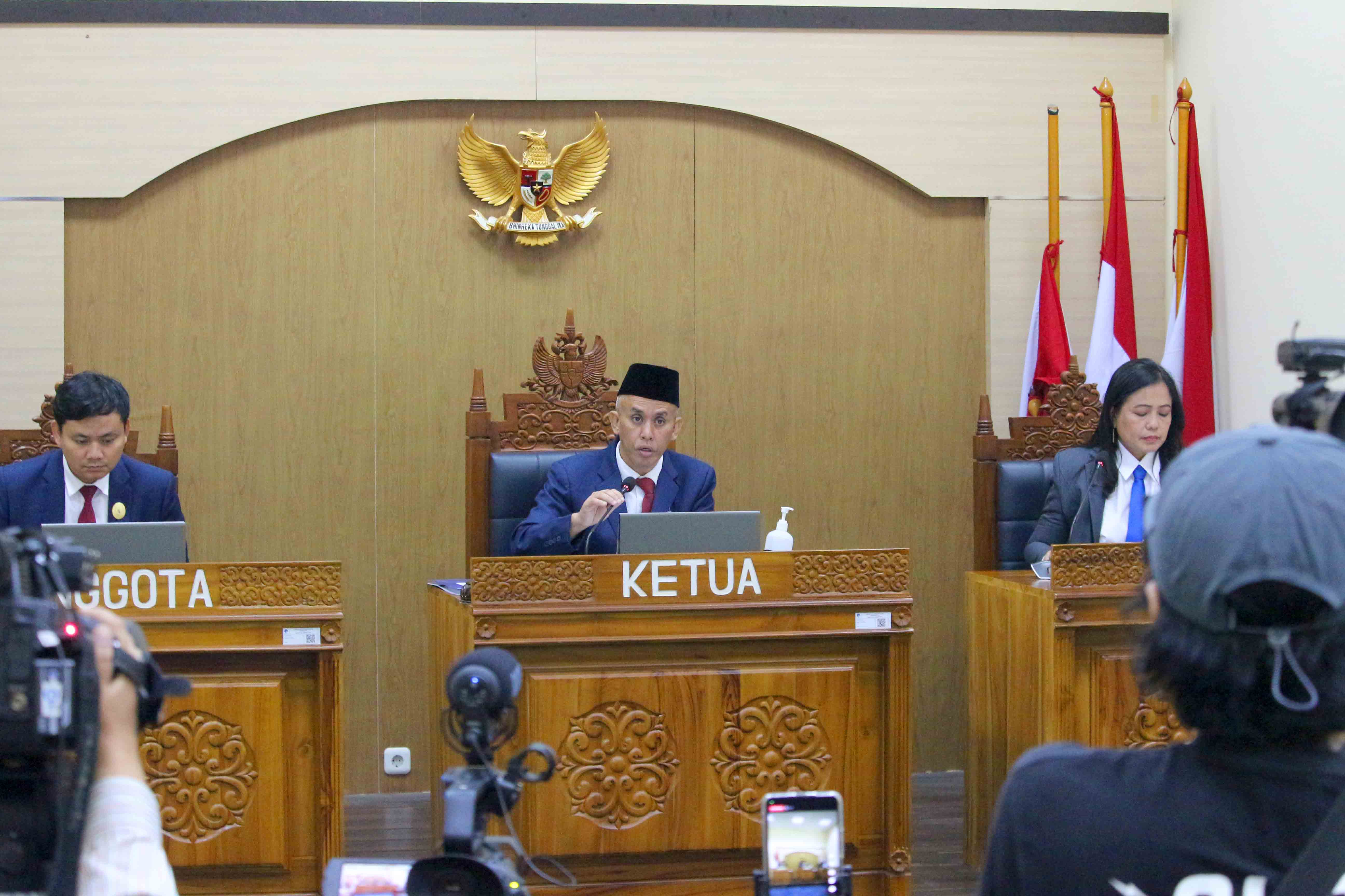 MK KI Pusat Perintahkan KPU RI Buka Informasi DPT Pemilu 1999 dan 2024